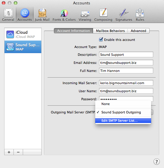 Outlook mac mail